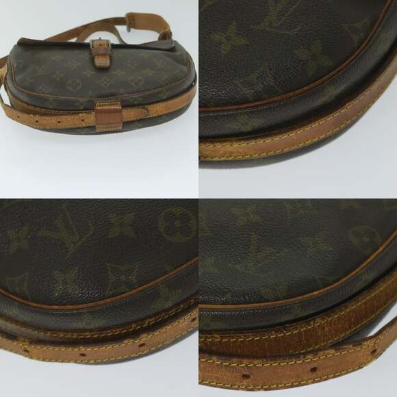 LOUIS VUITTON Monogram Jeune Fille GM Shoulder Bag M51225 - Picture 10 of 12